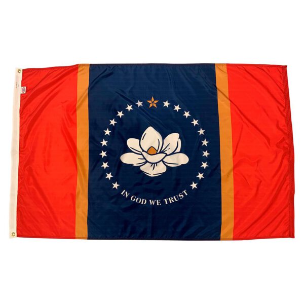 Mississippi State Flag - Nylon 8x12'