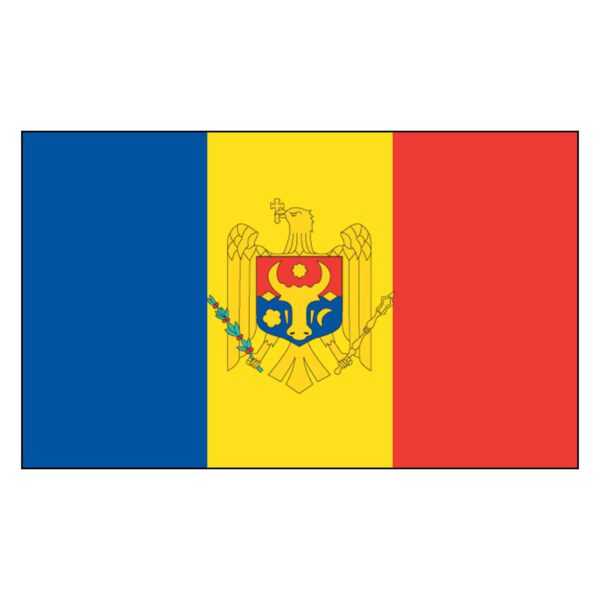 Moldova National Flag - Nylon 3X5'