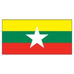 Myanmar National Flag - Nylon 3X5'