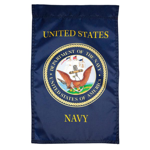 Navy Flag - Nylon 18X12"