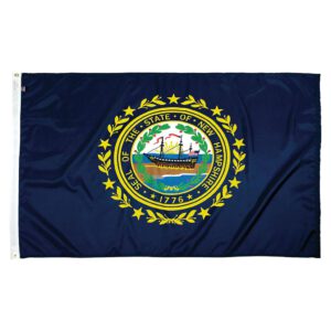 New Hampshire State Flag - Nylon 5x8’