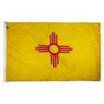 New Mexico State Flag - Nylon 8x12'