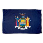 New York State Flag - Nylon 3x5’