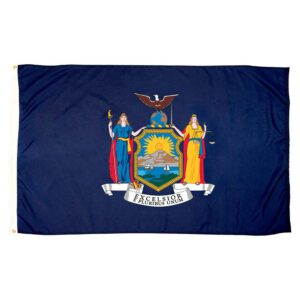 New York State Flag - Nylon 4x6’