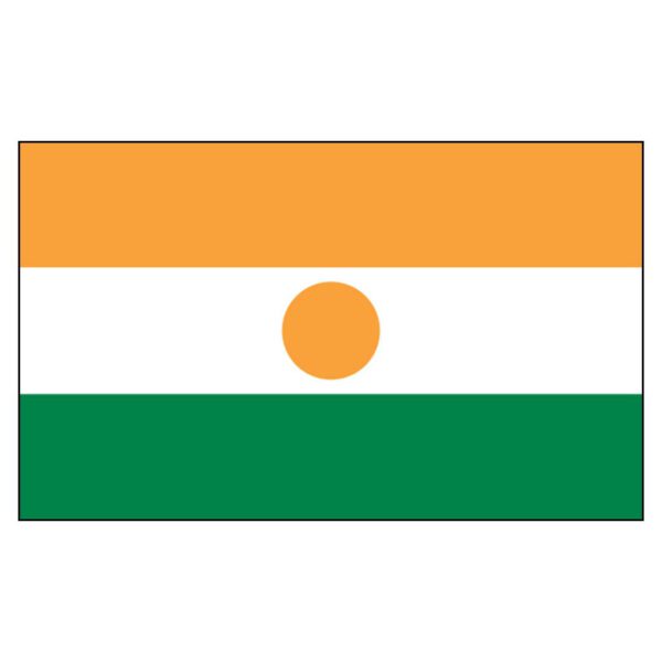 Niger National Flag - Nylon 3X5'