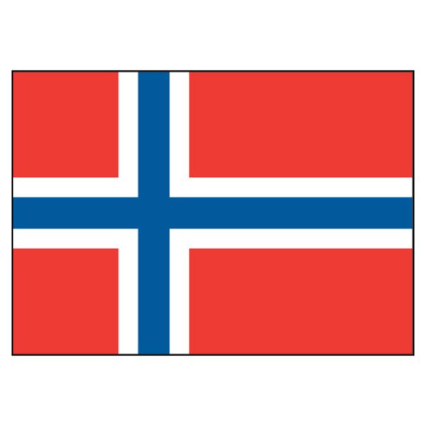 Norway National Flag - Nylon 4X6'