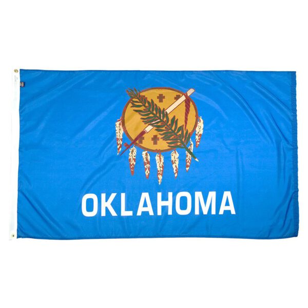 Oklahoma State Flag - Nylon 6x10’