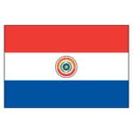 Paraguay National Flag - Nylon 5X8'