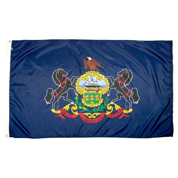 Pennsylvania State Flag - Nylon 8x12'