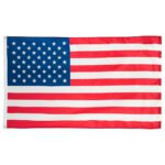 Printed U.S. Flag 2.5x4'