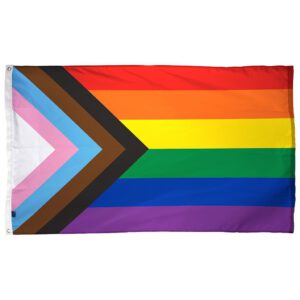 Progress Pride Flag 5X8'