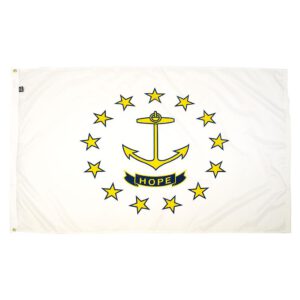 Rhode Island State Flag - Nylon 4x6’