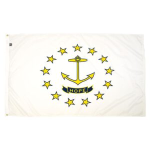 Rhode Island State Flag - Nylon 8x12'