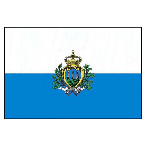 San Marino National Flag - Nylon 3X5'