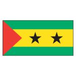 Sao Tome & Prin National Flag - Nylon 4X6'