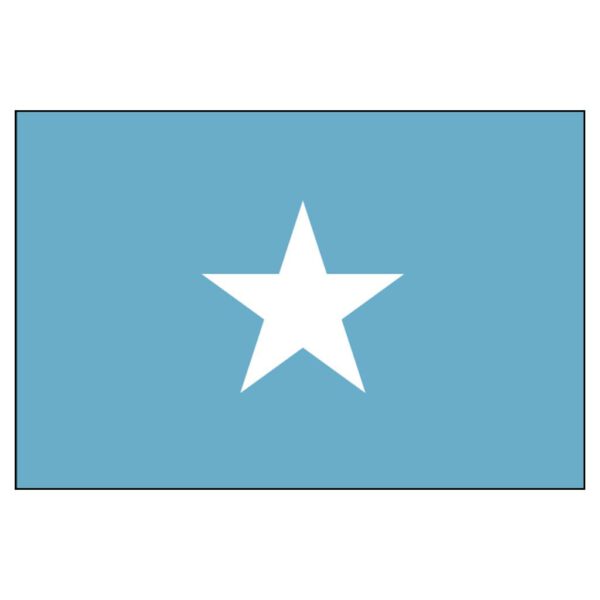 Somalia National Flag - Nylon 3X5'