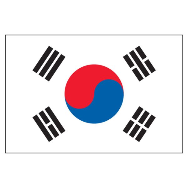 South Korea National Flag - Nylon 3X5'