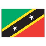 St. Kitts & Nevis National Flag - Nylon 4X6'