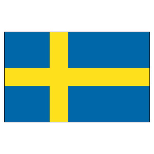 Sweden National Flag - Nylon 4X6'