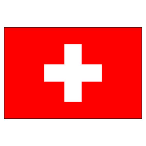 Switzerland National Flag - Nylon 3X5'