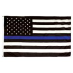 Thin Blue Line U.S. Flag - Nylon 3X5'