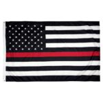 Thin Red Line U.S. Flag - Nylon 6X10'