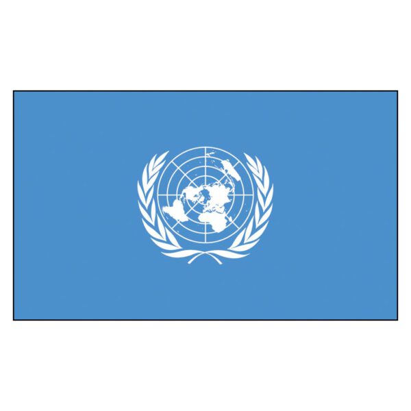 United Nations Flag - Nylon 3X5'