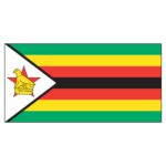 Zimbabwe National Flag - Nylon 3X5'