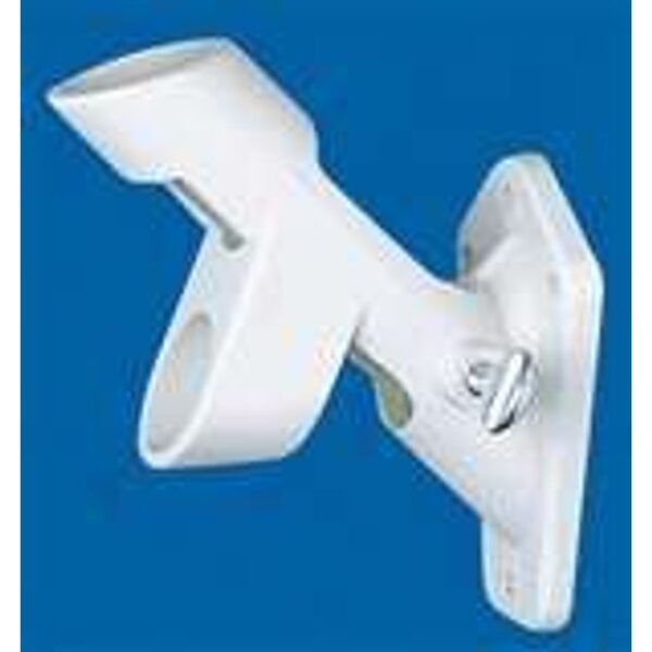 2-Way Bracket - White Aluminum