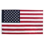 3' x 5' U.S. Cotton Printed Indoor Decorative Display Flag