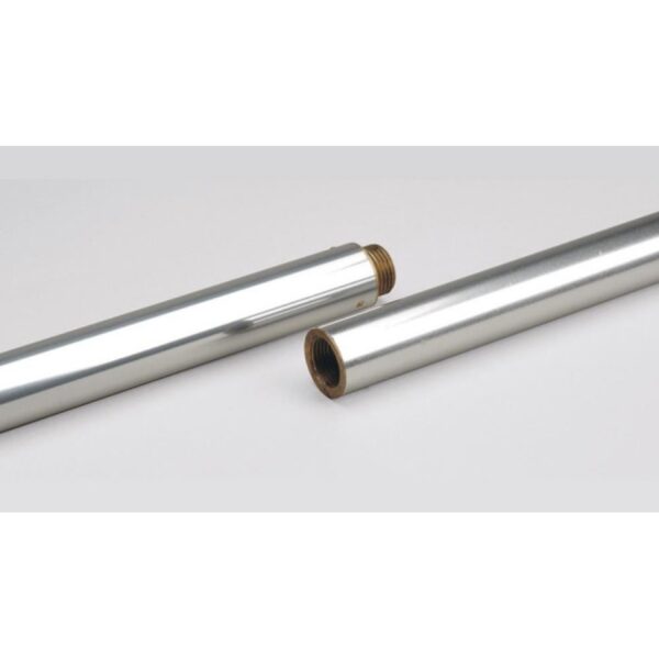 Silver Aluminum Indoor Flagpole - 9' Length 1-1/4" Diameter