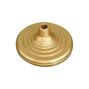 Discount Indoor Flagpole Stand - 1" to 1-1/4" Diameter Bore Gold
