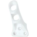 Aluminum Flag Pole Wall Bracket - For 3/4" Pole Diamter - White