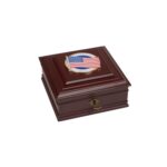 American Flag Medallion Desktop Box