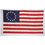 Betsy Ross Flag - 2' x 3' - Aniline Dyed Printed Nylon