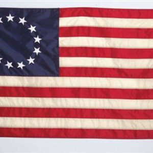 Betsy Ross Flag - 2' x 3' - Aniline Dyed Printed Nylon