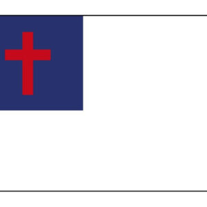 Christian Flag - 6' x 10' - Nylon