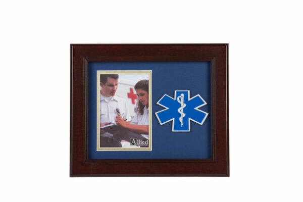 EMS Medallion 4-Inch by 6-Inch Portrait Picture Frame