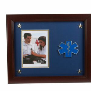 EMS Medallion 5-Inch by 7-Inch Picture Frame with Stars