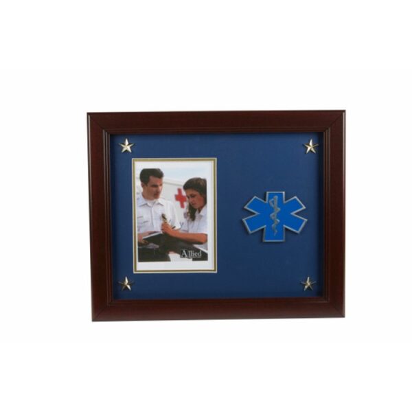 EMS Medallion 5-Inch by 7-Inch Picture Frame with Stars