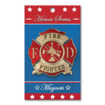 Firefighter Magnet - Small | Heroes Series