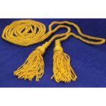 Flag Cord & Tassel - Spanish Golden