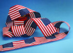 Flag Pattern Cotton Bunting - 4" x 6" x 21' Repeating