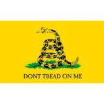 Gadsden Historical Flag - 5' x 8' - Nylon