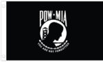 U.S. POW/MIA Double-Sided Flag w/ Grommets - 12" x 18" - Nylon