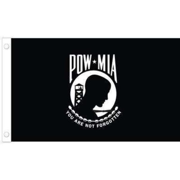 POW/MIA Flag - 3' x 5' Single Sided Nylon