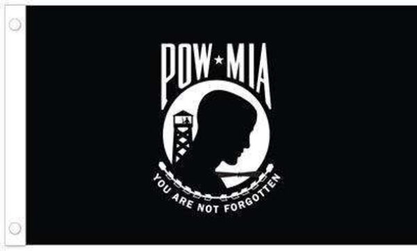 POW/MIA Flag - 4' x 6' Single Sided Nylon