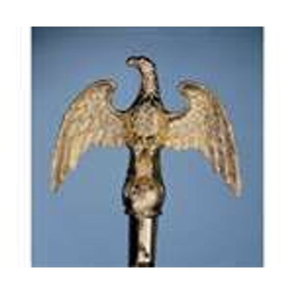 Plastic Perched Eagle Indoor Flag Pole Ornament