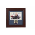 Police Department Medallion 4-Inch by 6-Inch Landscape Picture Frame