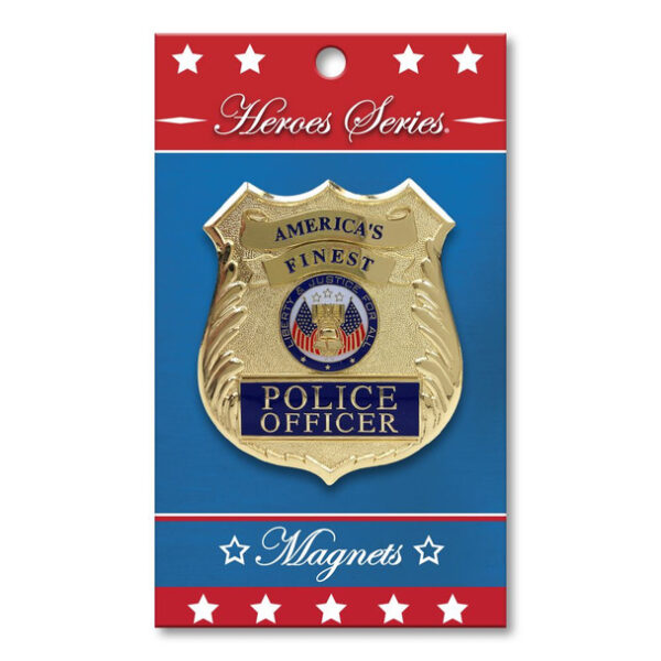 Police Magnet - Large | Heroes Series